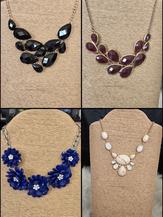 Large Statement Necklace Lot - 28 Pieces - Picture 8 of 8